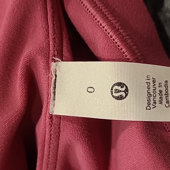 Lululemon Align Waist-Length Tank Top Pink Lychee - Picture 5 of 8